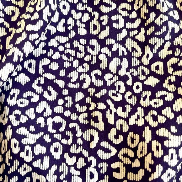 Aqua Purple White Adjustable Spaghetti Sundress Mini Dress Small - Picture 9 of 10